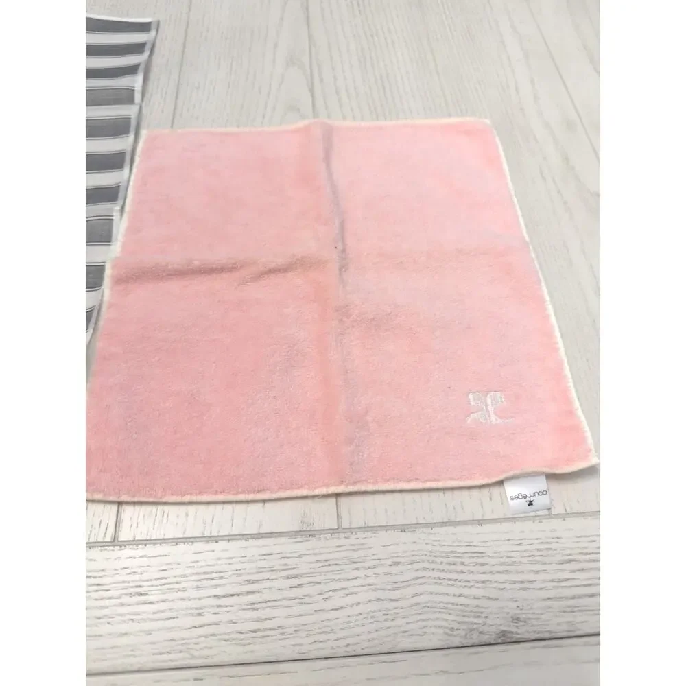 Courreges Handkerchief & Hand Towel Wash Cloth